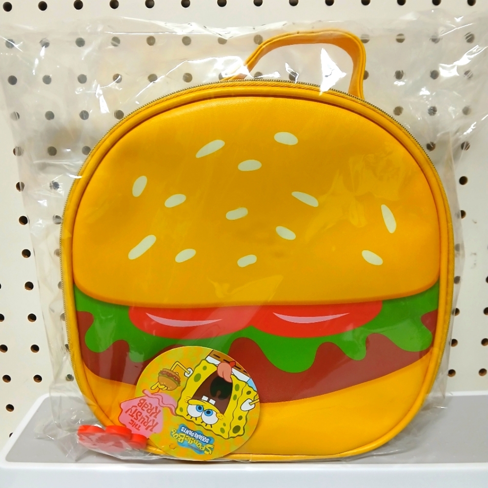 Yellow Burger Backpack